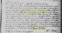 1739 Delaware land warrant / survey 
