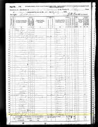 1870 Census Record Iowa, Page County, Buchanan Township