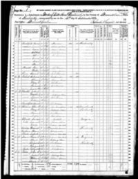 1870 Census Record Kentucky, Franklin County, Forks of Elk Horn