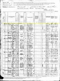 1880 Census Record Ohio, Hamilton County, Cincinnati (page 2 of 2)