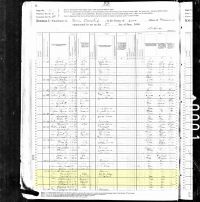 1880 Census Record Missouri, Knox