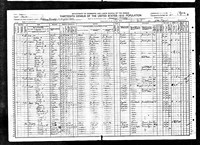 1910 Census Record Missouri, Chariton County, Salisbury