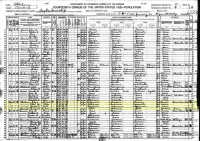 1920 Census Record Oklahoma, Cleveland County, Taylor Township