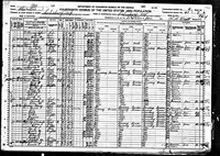 1920 Census Record Missouri, Chariton County, Salisbury