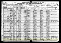 1920 Census Record Missouri, Saline County, Marshall Township