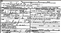1928 April 12 Death Record Kentucky, Jefferson County, Shively