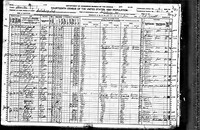 1920 Census Record Missouri, Chariton County, Salisbury