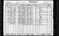 1930 Census Record Missouri, Chariton County, Salisbury