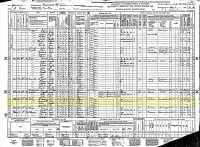 1940 Census Record Illinois, St. Clair County, Fairmont City
