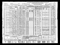 1940 Census Record Missouri, Chariton County, Salisbury
