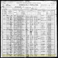 1900 Census Record Ohio, Cincinnati (part 1 of 2)