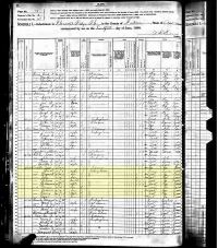 1880 Census Record Arkansas, Pleasant Ridge