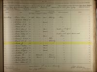 1863-1865 Military Records Kentucky, Grant County,