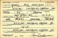 1939 US Military Draft Registration