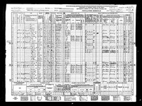 1940 Census Record Missouri, Chariton County, Salisbury