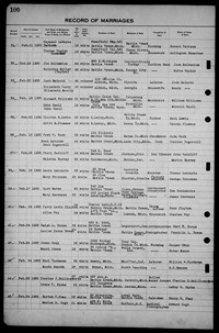 1932 Marriage Record Michigan, Homer