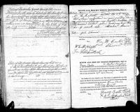 1838 Marriage Record Kentucky, Grant County