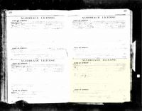 1898 Marriage Record Missouri, Saline County     
