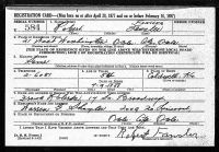 1942 Military Record Oklahoma