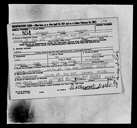 1942 Military Record California, Fresno County