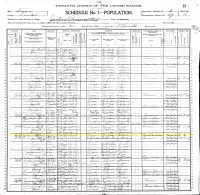 1900 Census Record Texas, Denton County