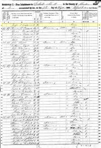 1850 Census Record Iowa, Benton County (page 2 of 2)