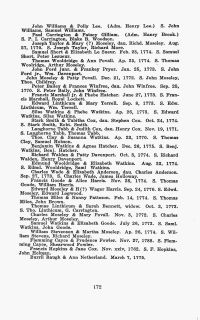 1773 April Marriage Record Cumberland County, Virginia