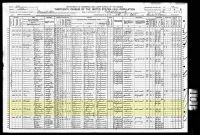 1910 Census Record Illinois, St. Clair County, East St. Louis, 1524 College Ave. 