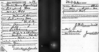 1917 Military Record Missouri, Chariton County, Salisbury 