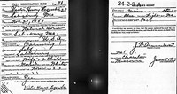 1917 Military Record Missouri, Chariton County, Salisbury