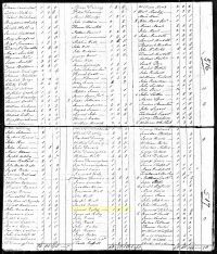 1790 Census Record North Carolina, Surry County