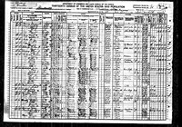 1910 Census Record Missouri, Moniteau County, Jamestown Village