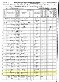1870 Census Record Ohio, Hamilton County, Cincinnati (1 of 2)