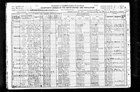 1920 Census Record California, Fresno