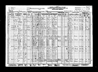 1930 Census Record California, Fresno