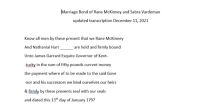1797 Marriage Bond Transcription 
Kentucky