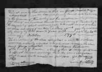 1796 Marriage Record Kentucky, Bourbon County