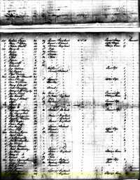 1883 Ship Passenger List England to USA