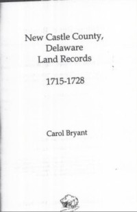 1718 October Land Record Delaware