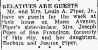 Newspaper Article 1934 03/28 <i>Fresno Bee Republican</i> Fresno, California 
