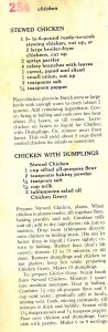Recipe Chicken and Dumplings