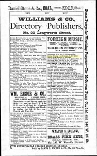 Cincinnati, Ohio US City Directory 1886 