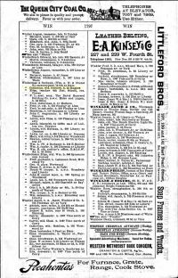 Cincinnati, Ohio US City Directory - 1895