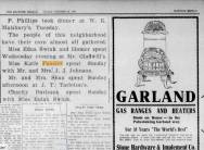 Newspaper Article 1909 10/29 Shawnee, OK