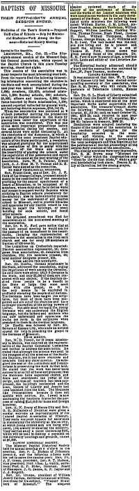 Newspaper Article 1892 10/23 <i>St Louis Republic</i> Missouri
