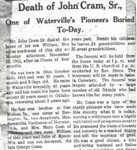 Obituary 1914 