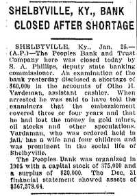 Newspaper Article 27 Jan 1927 <i>Tampa Tribune</i>