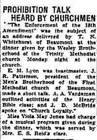 Newspaper Article 1932 02/10 <i>Port Arthur News</i>