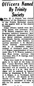Newspaper Article 1938 12/11 <i>Port Arthur News</i>