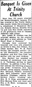 Newspaper Article 1938 05/07 <i>Port Arthur News</i>